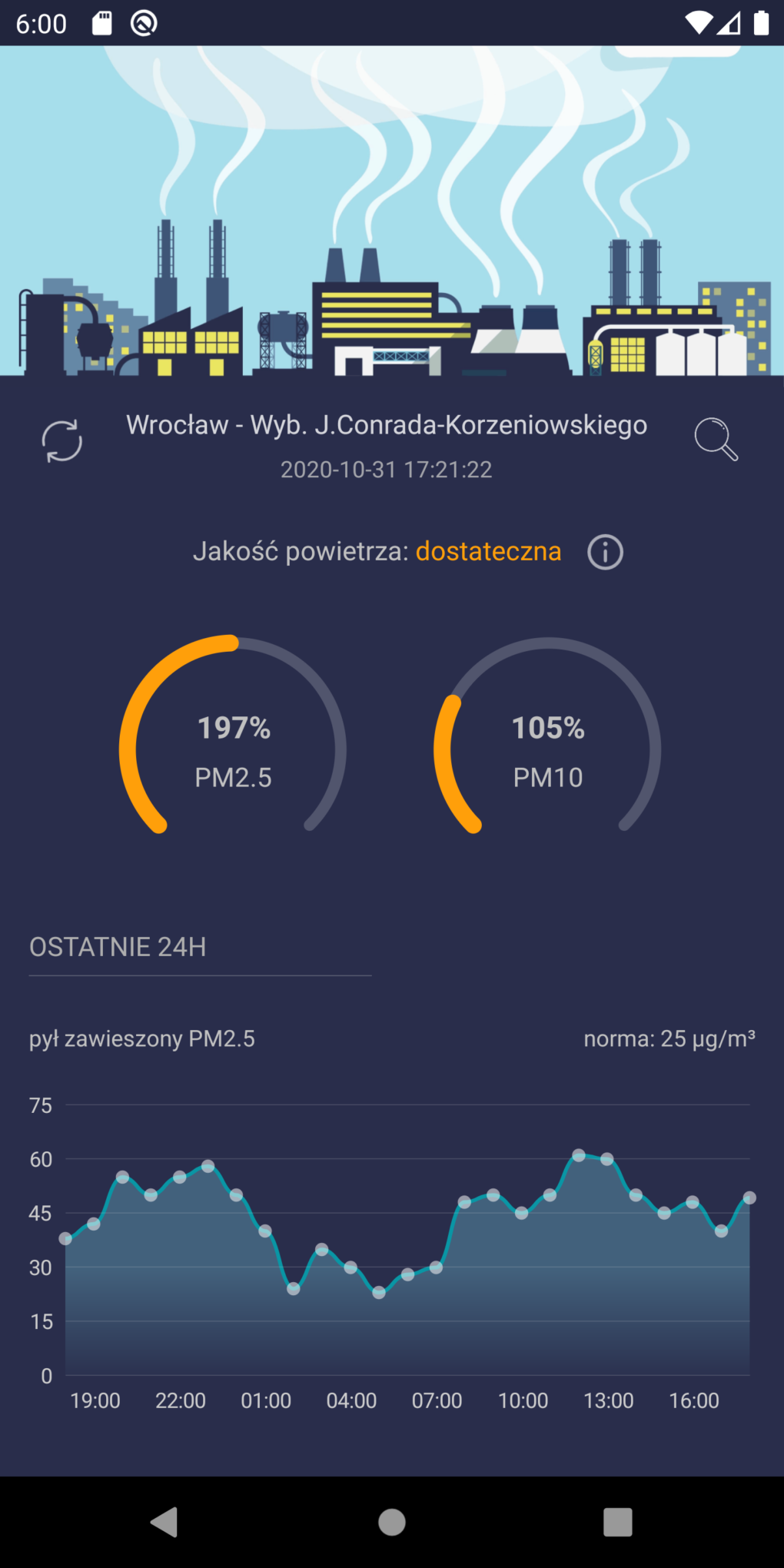 Smog Polska – Android